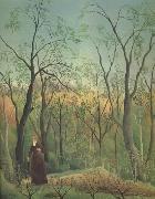 Henri Rousseau Promenade in the Forest of Saint-Germain USA oil painting artist